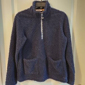Orvis size small dark blue pullover